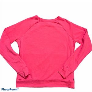 Fabletics Pink Open Back Sweatshirt Size XS
